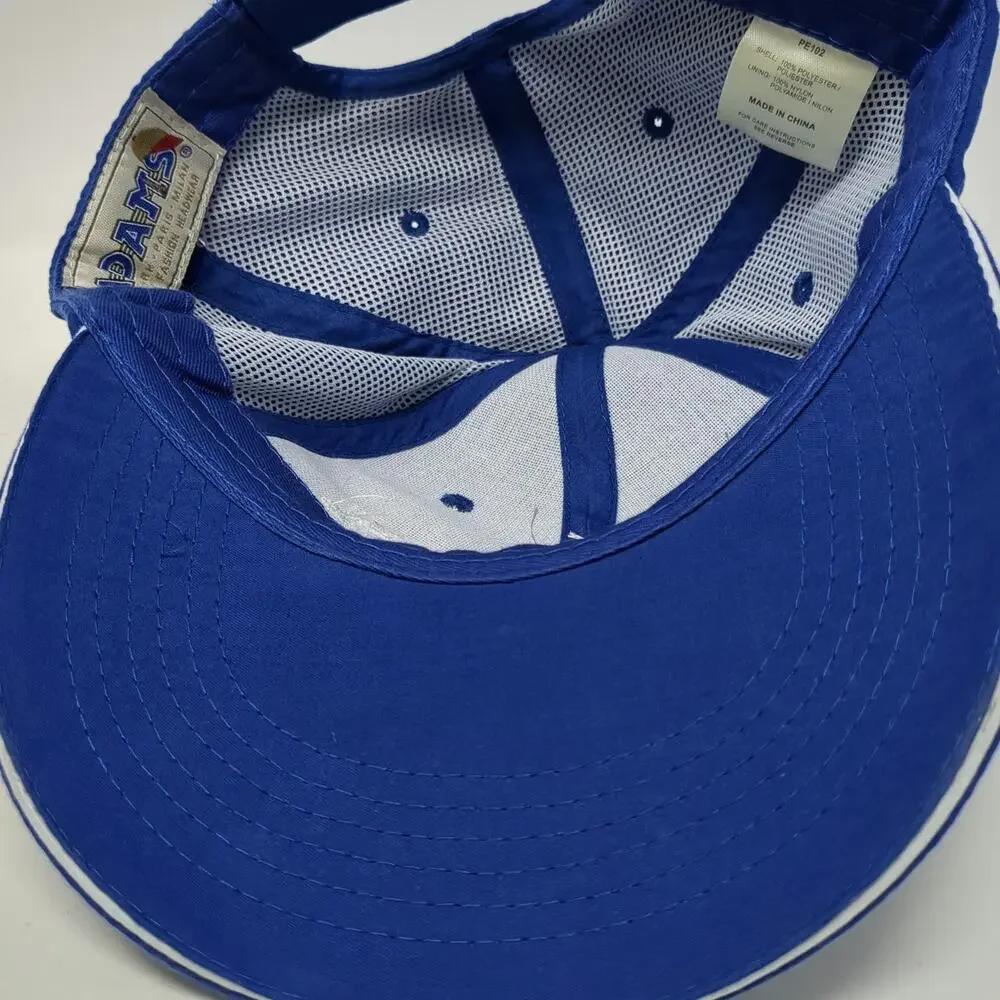 Adams blue baseball